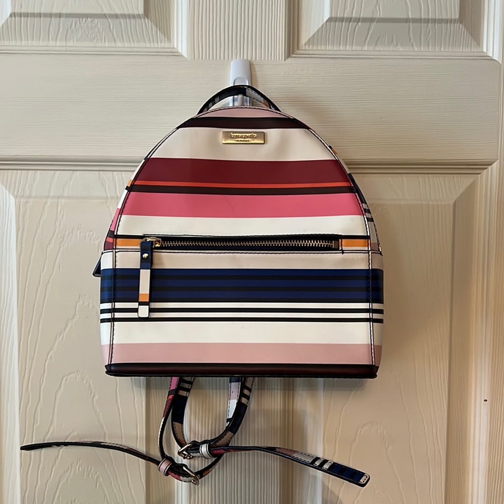 Kate Spade Stripe Backpack